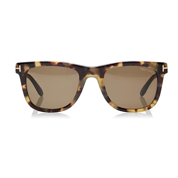 Tom Ford Brown Leo Tortoise Sunglasses - Picture 1 of 8